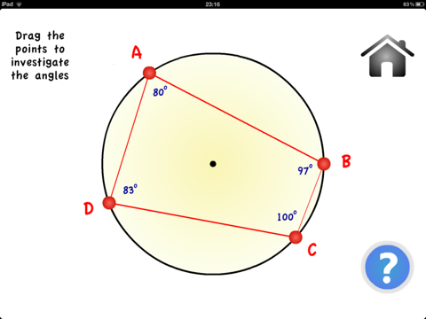 Circle Theorems screenshot 2