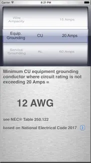 a nec® 2017 quick reference iphone screenshot 2