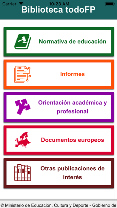 Screenshot #2 pour Biblioteca TodoFP