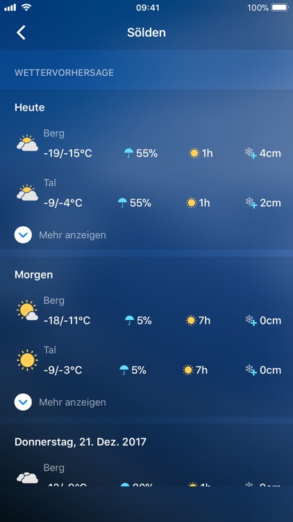 Schneehoehen Ski App Pro screenshot-4
