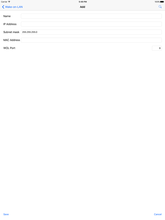 Screenshot #5 pour Wake-On-Lan