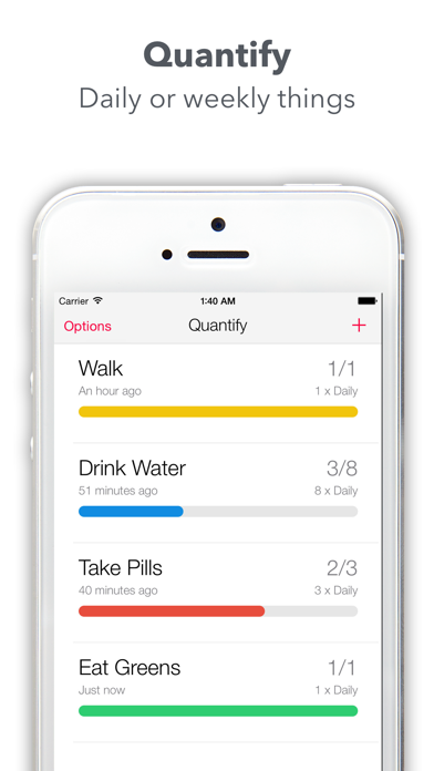 Screenshot #2 pour Quantify and Track