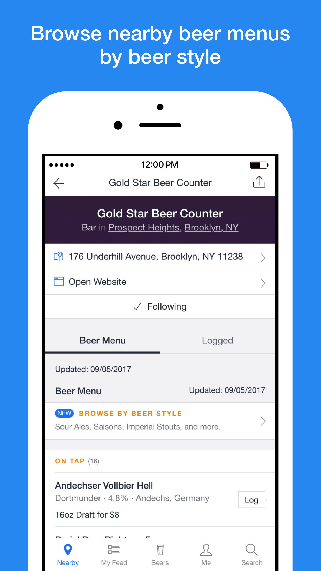 BeerMenus - Find Great Beer screenshot 5