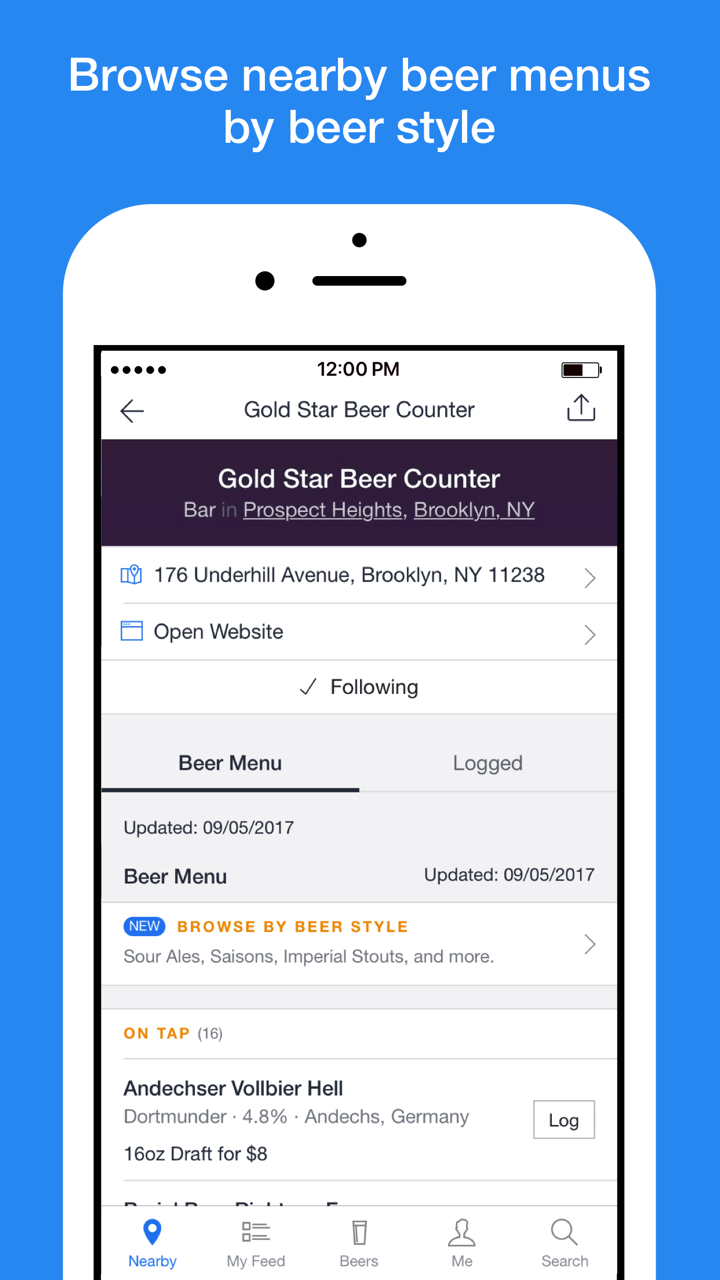 BeerMenus - Find Great Beer screenshot 5