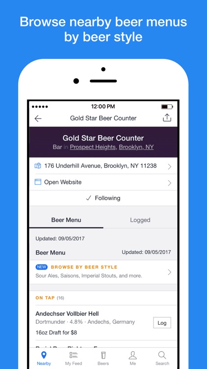 BeerMenus - Find Great Beer screenshot-4