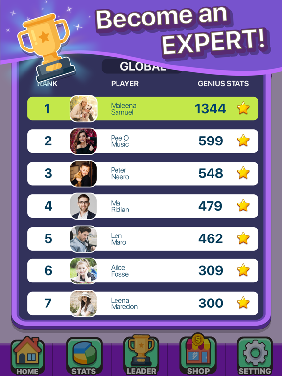 Wordom Hidden Words iPad screenshot 4 - Games app