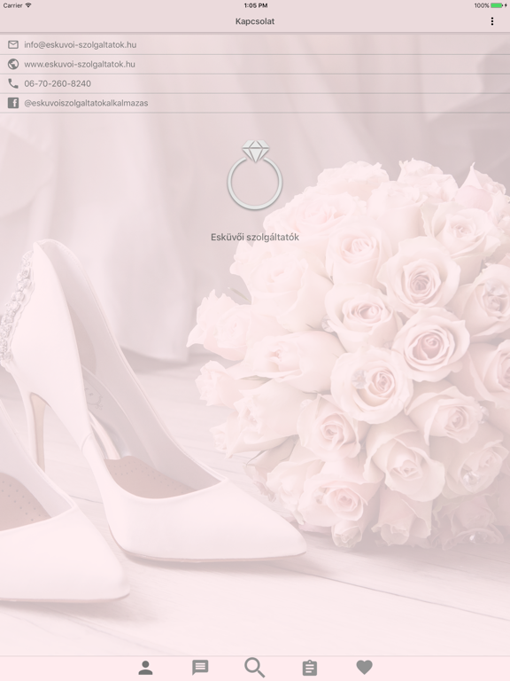Screenshot #4 pour Esküvői Szolgáltatók