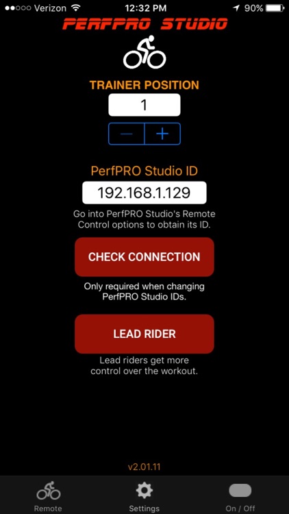 PerfPRO Remote