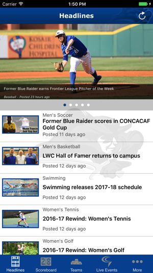 Lindsey Wilson Blue Raiders(圖2)-速報App