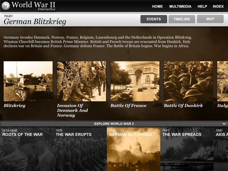 World War 2 History: WW2 Lite screenshot-1