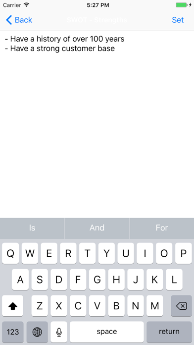 iFramework screenshot