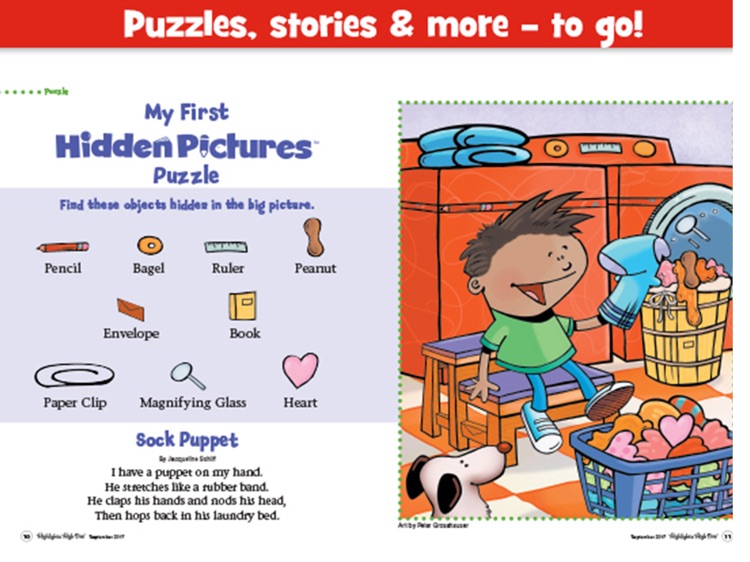 Highlights High Five Magazine: Preschool Reading