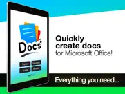 docs² | for microsoft office айпад изображения 1