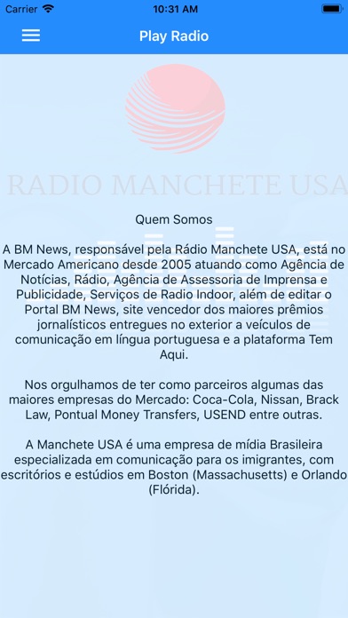 Radio Manchete USA screenshot 4