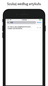 Polski Kodeks Wykroczeń screenshot #3 for iPhone