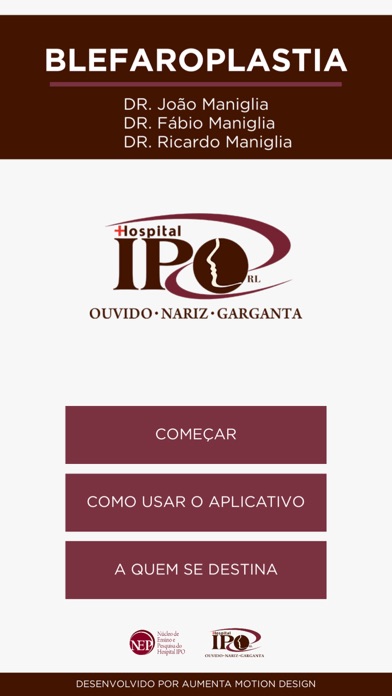 IPO Blefaroplastia RA screenshot 2