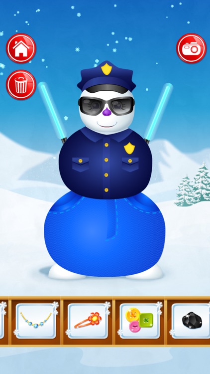 Gry dla Dziewczynek - Bałwan screenshot-7