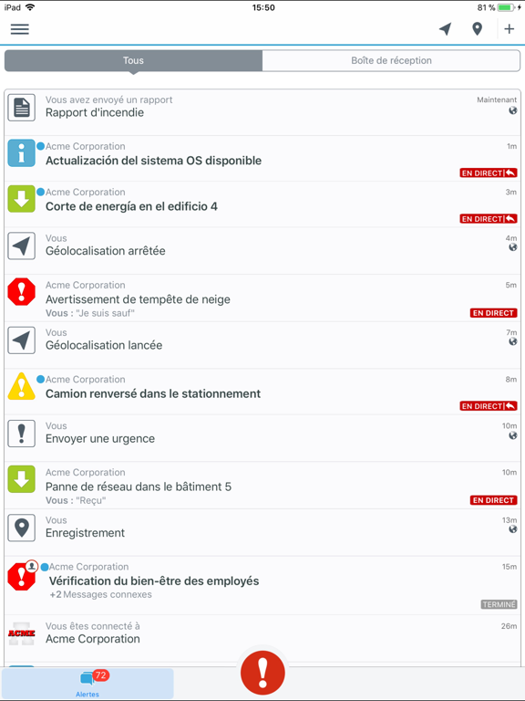 Screenshot #4 pour BlackBerry AtHoc