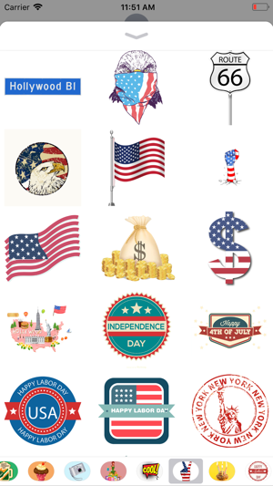 America Love Stickers(圖2)-速報App