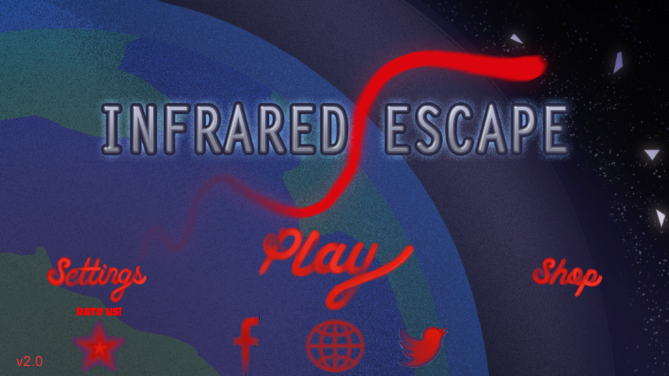 #1. Infrared Escape (iOS) 由: Dargan M. Frierson