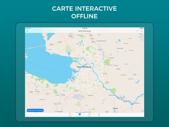Screenshot #6 pour Saint-Pétersbourg Guide de Voyage avec les cartes