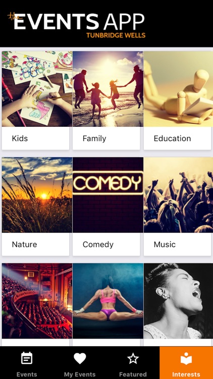 Tunbridge Wells Events App