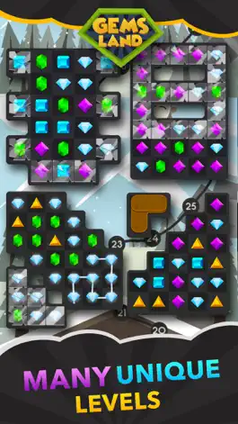Game screenshot Gems Land: jewels and a color puzzle game hack
