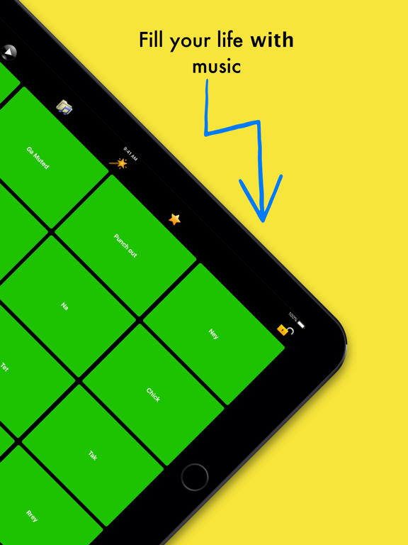 Dholak Drum Percussion iPad screenshot 2 - Music app