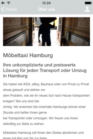Möbeltaxi Hamburg R. Grabowski screenshot 2