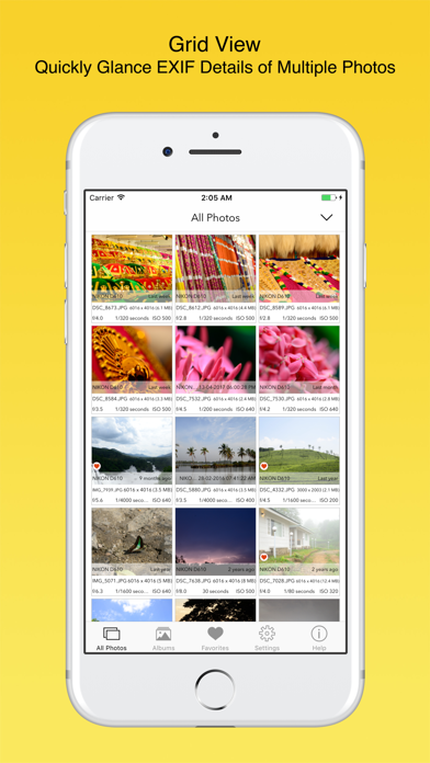 EXIF Viewer by Fluntro 앱스토어 스크린샷