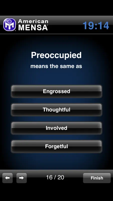 American Mensa Brain Test screenshot 2 of 5