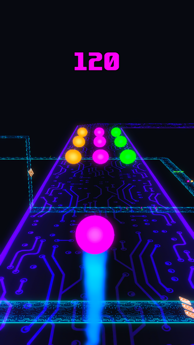 Neon Road screenshot 1