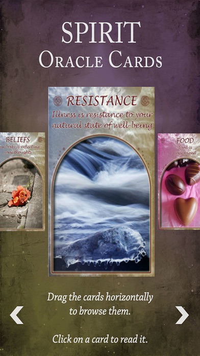 How to cancel & delete Spirit Oracle Cards from iphone & ipad 4