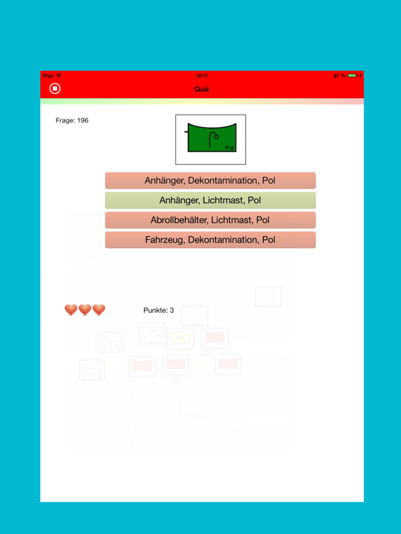 Screenshot #5 pour Taktische Zeichen Trainer