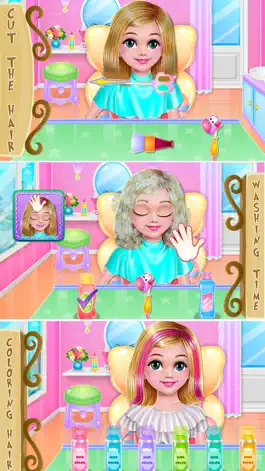 Game screenshot Hairdo Kids Salon apk