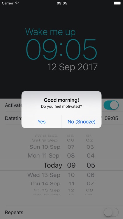 WakeMeUp Alarm Clock