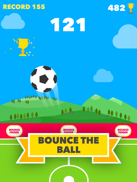 Screenshot #4 pour Bounce Finger Soccer