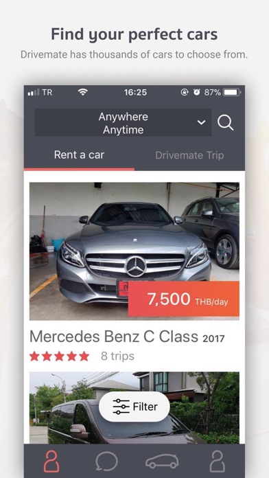 Drivemate: P2P car rental screenshot 3