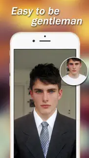 man suit -fashion photo closet iphone screenshot 1