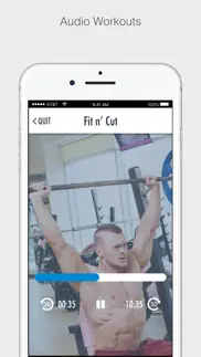 build muscle strength training iphone screenshot 4