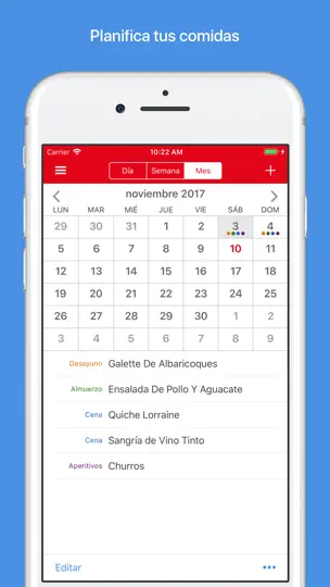 Captura de pantalla de Gestor De Recetas Paprika 3 en iPhone 4