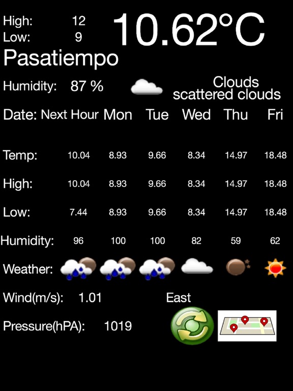 Screenshot #4 pour Météo actuelle Plan