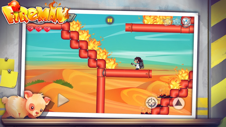 #3. Fireman ! (iOS) 由: Magma Mobile