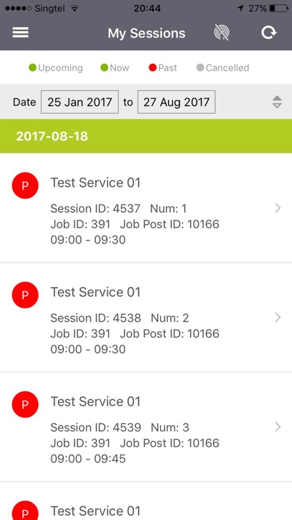 CountMeIn Mobile App