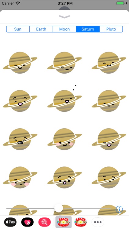 Space Friends Animated Emoji screenshot-4