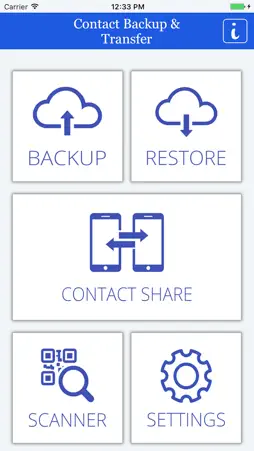 Contact Backup & Transfer screenshot 1