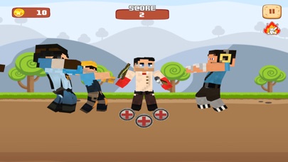Team Heroes Block Fighting screenshot 2