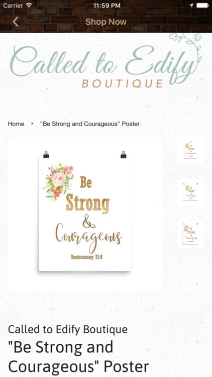 Called To Edify Boutique screenshot-4