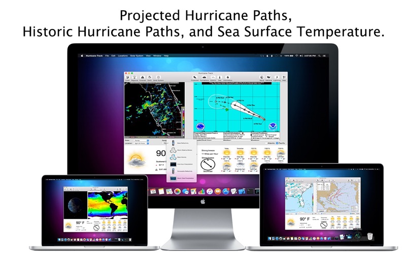 How to cancel & delete hurricane track - noaa doppler 3