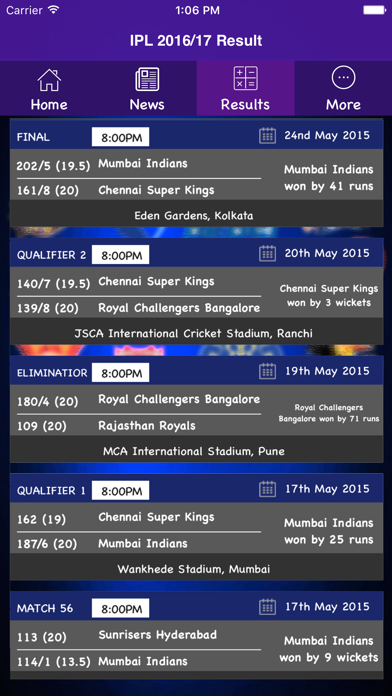 Screenshot #2 pour IPL 2018 Live